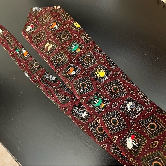 Vintage tie Looney Tunes Mania Vintage characters Tie - Picture 5 of 9